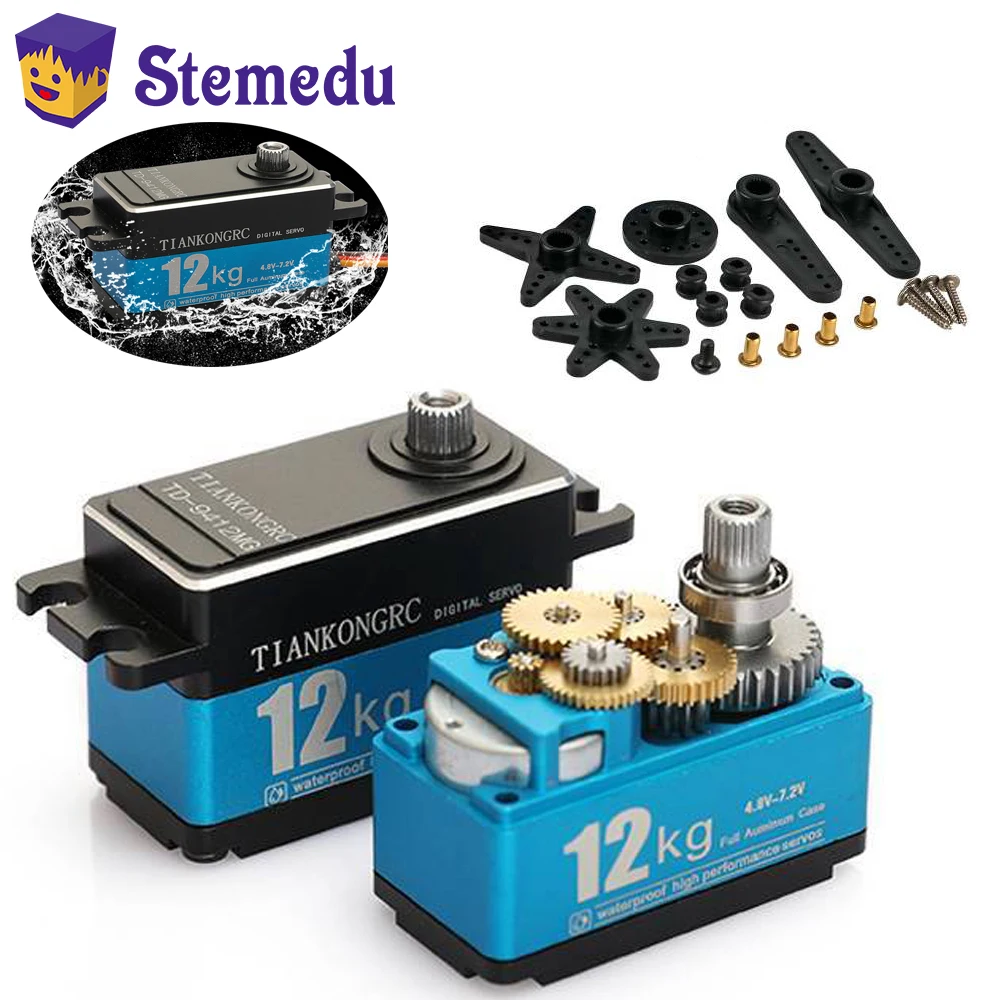 Rc Hobby Shops - 12KG TD-9412MG torsi tinggi Digital logam