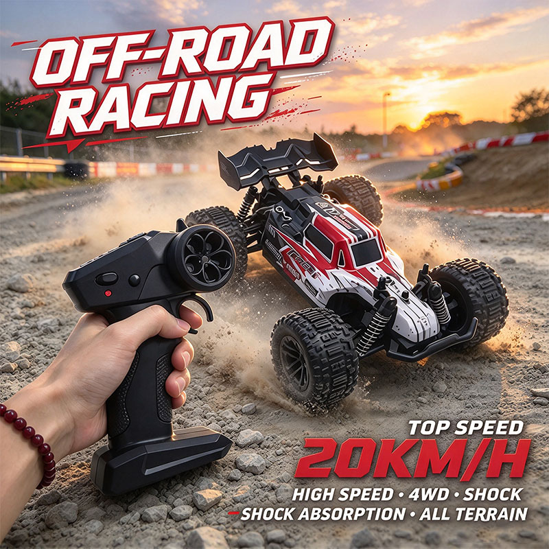 Rc Hobby Grade Monster Truck - Mobil RC Baru, Kecepatan Tinggi 20