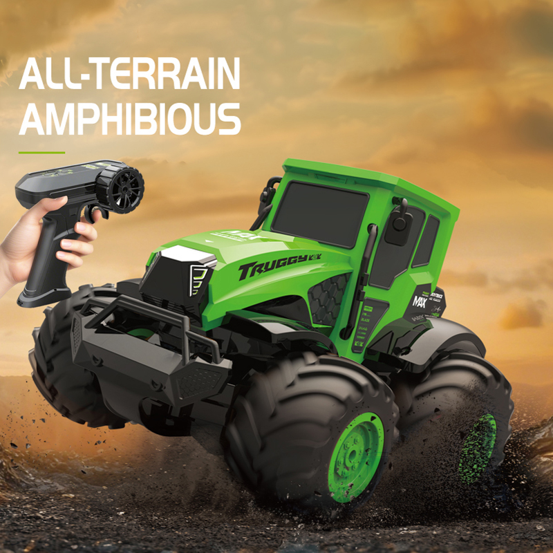 Rc Hobby Grade Truck - Mobil RC Amfibi Skala 1:14, Kendaraan