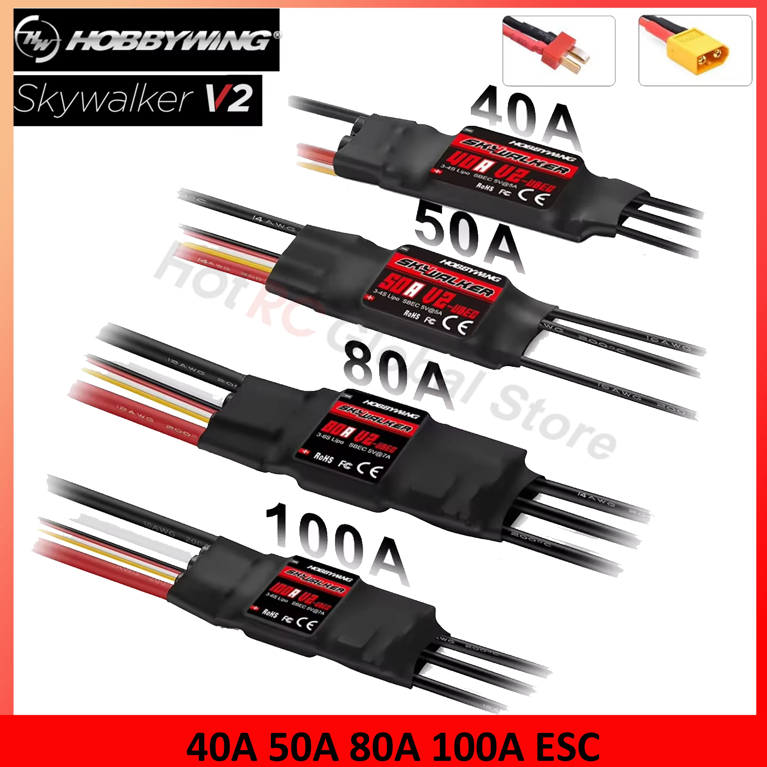 HOBBYWING Skywalker seri V2, k - Rc Hobby Motor ulasan dan harga