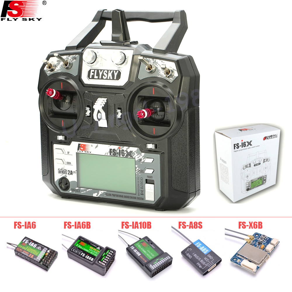 FLYSKY FS-i6X FS i6X 10CH 2.4G - Rc Hobby Shops ulasan dan harga
