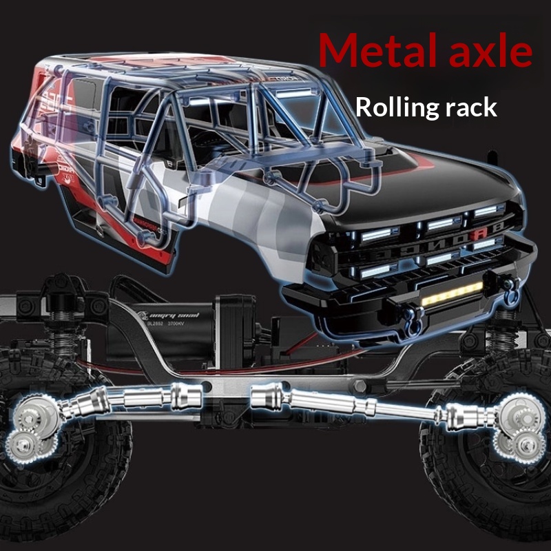Mobil RC Mjx Bronco H12p Brush - Rc Hobby Toucan ulasan dan harga